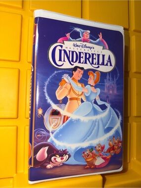 Walt‎ Disney's Cinderella VHS - Blue & Purple Cover